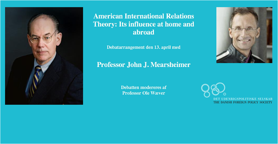 John J. Mearsheimer: American International Relations Theory - Det ...